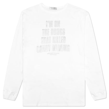 Drugs L/S T-Shirt - White