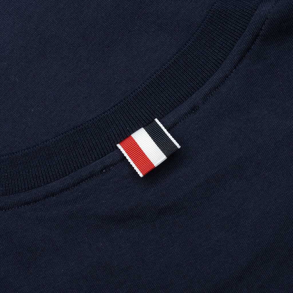 Midweight Jersey Stripe S/S Tee - Navy