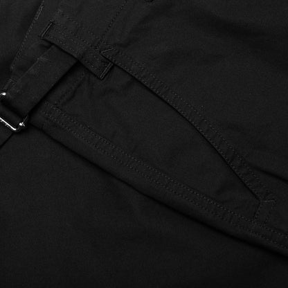 Cotton Cargo Pants - Black