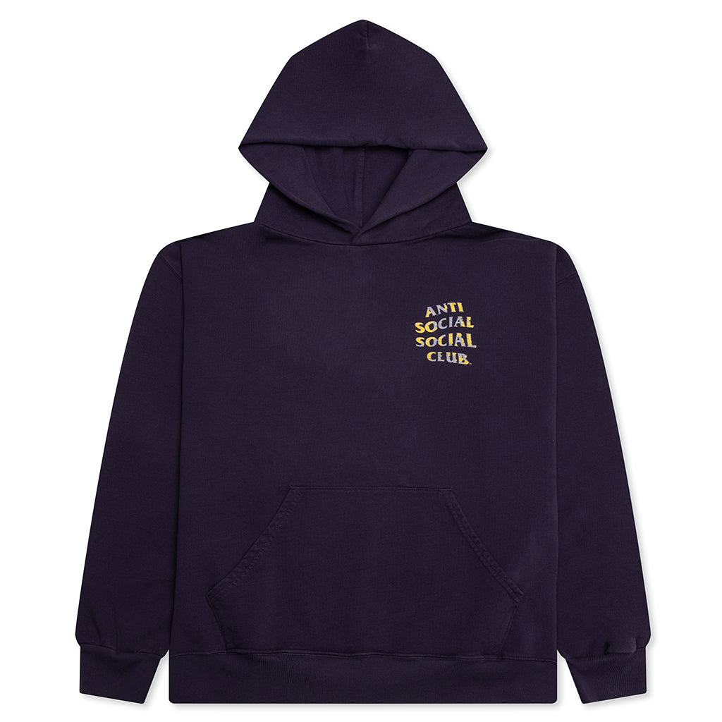 Mind Game Weathered Hoodie - Vintage Black