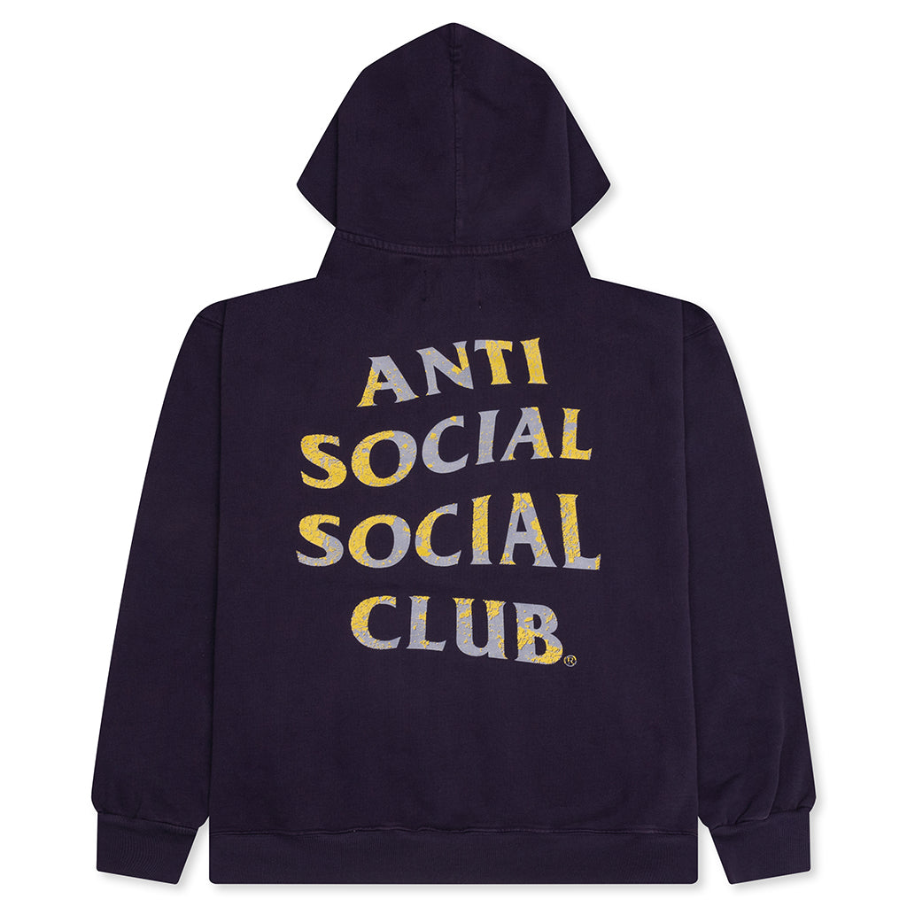 Mind Game Weathered Hoodie - Vintage Black
