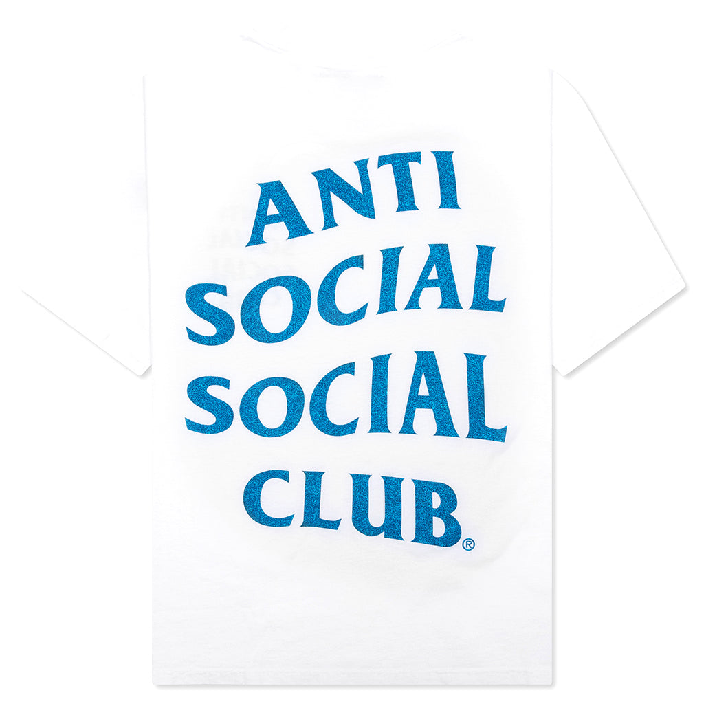 Mind Games Glitter Tee - White