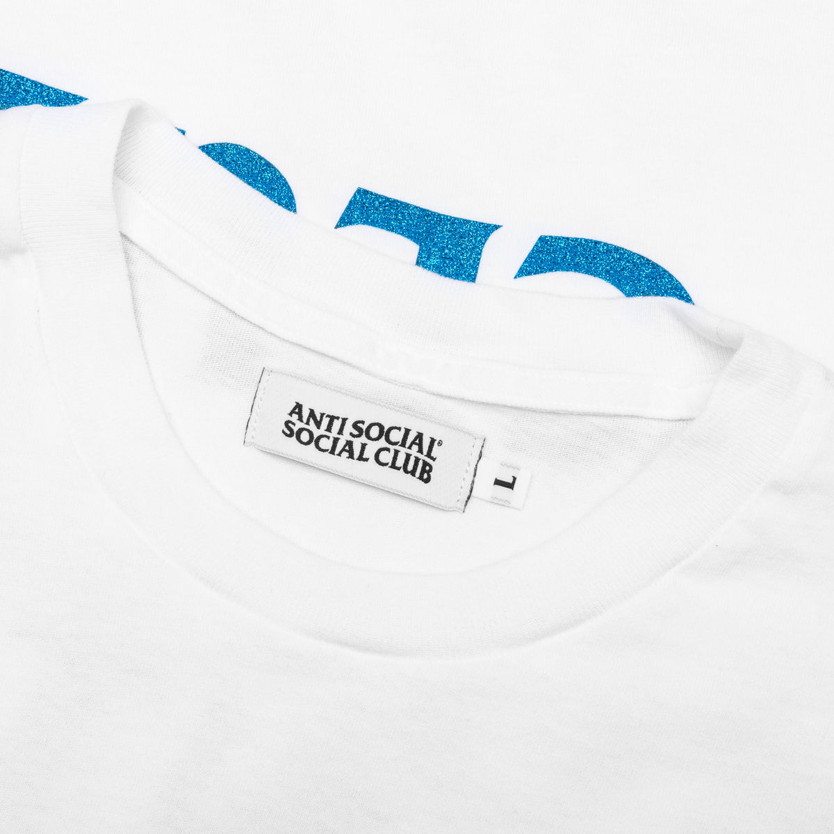Mind Games Glitter Tee - White