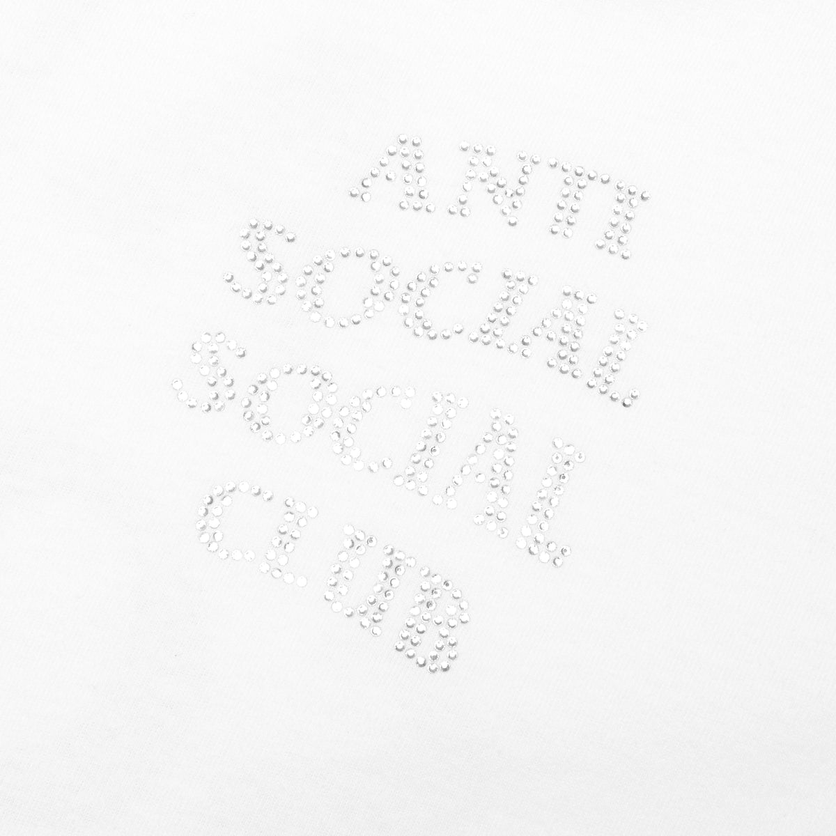 Mind Games Rhinestone Tee - White
