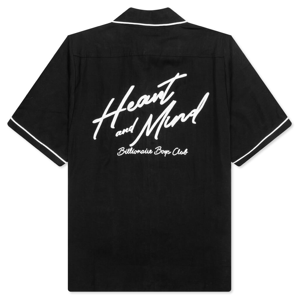 Mind Your Heart S/S Woven - Black