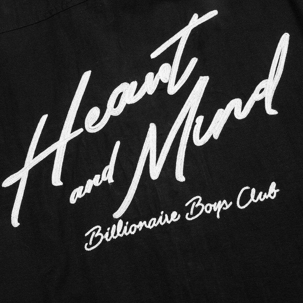Mind Your Heart S/S Woven - Black
