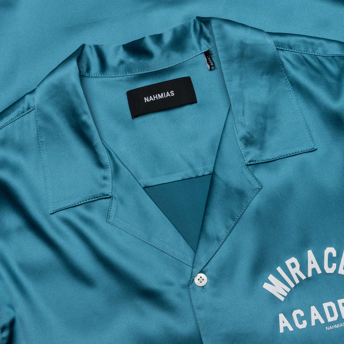 Miracle Academy S/S Silk Shirt - Ocean