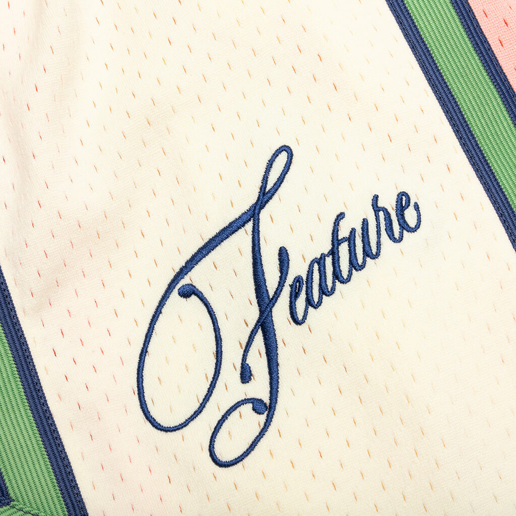 Feature x Mitchell & Ness Shorts - Pink
