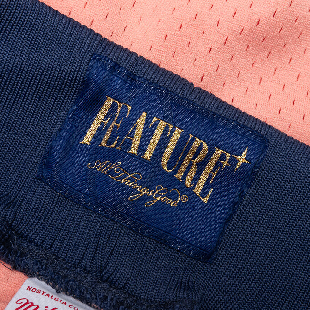 Feature x Mitchell & Ness Shorts - Pink