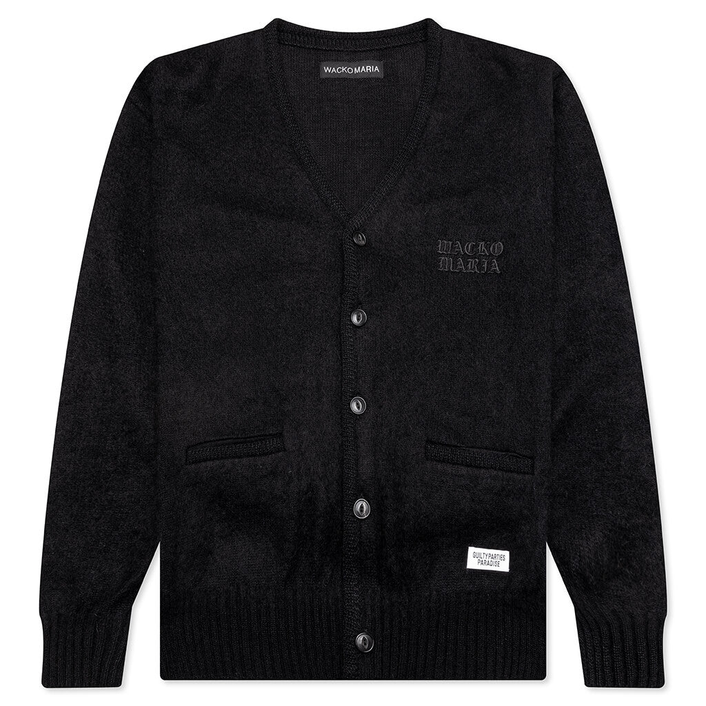 Mohair Cardigan Type 2 - Black
