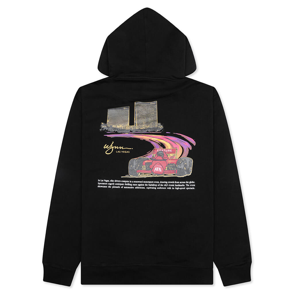 Motion Trail Hoodie - Black