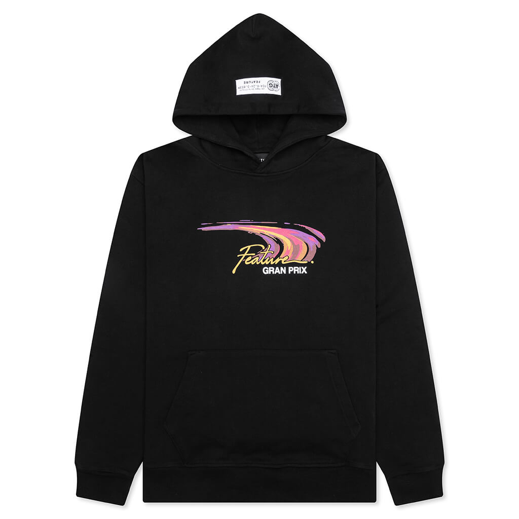 Motion Trail Hoodie - Black