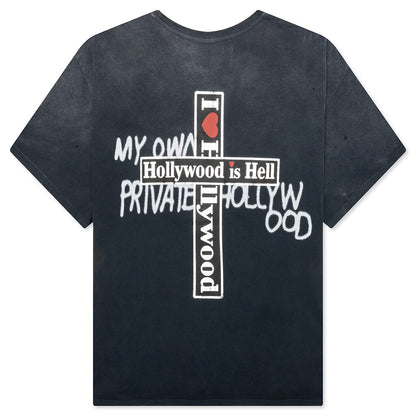 My Own Private Hollywood Tee - Vintage Black