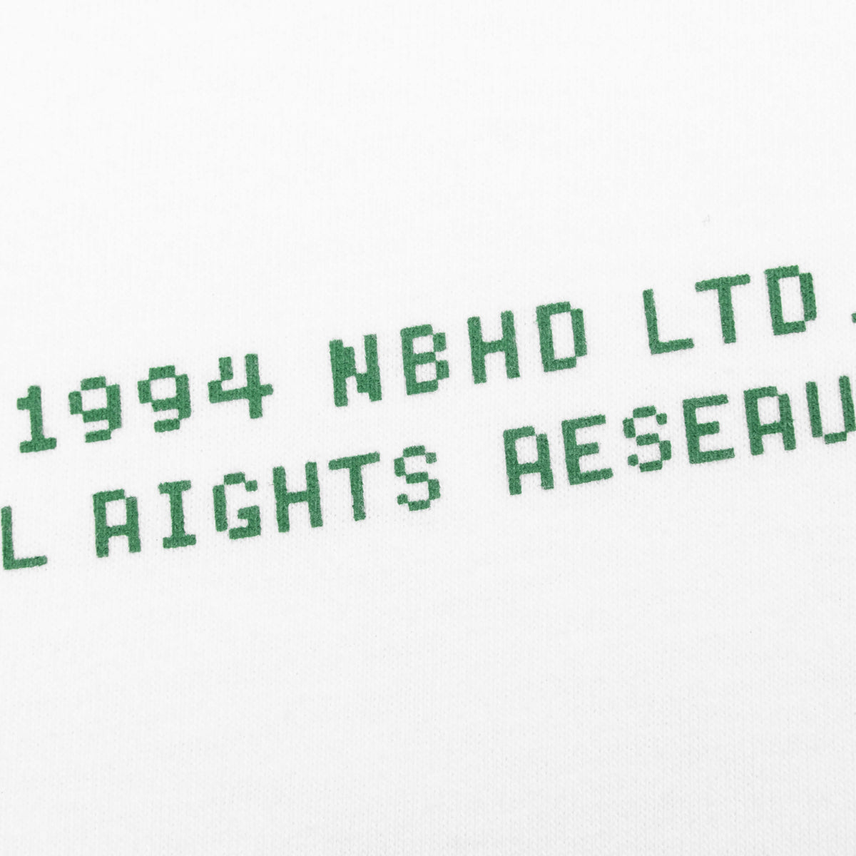 NH SS-11 Tee - White