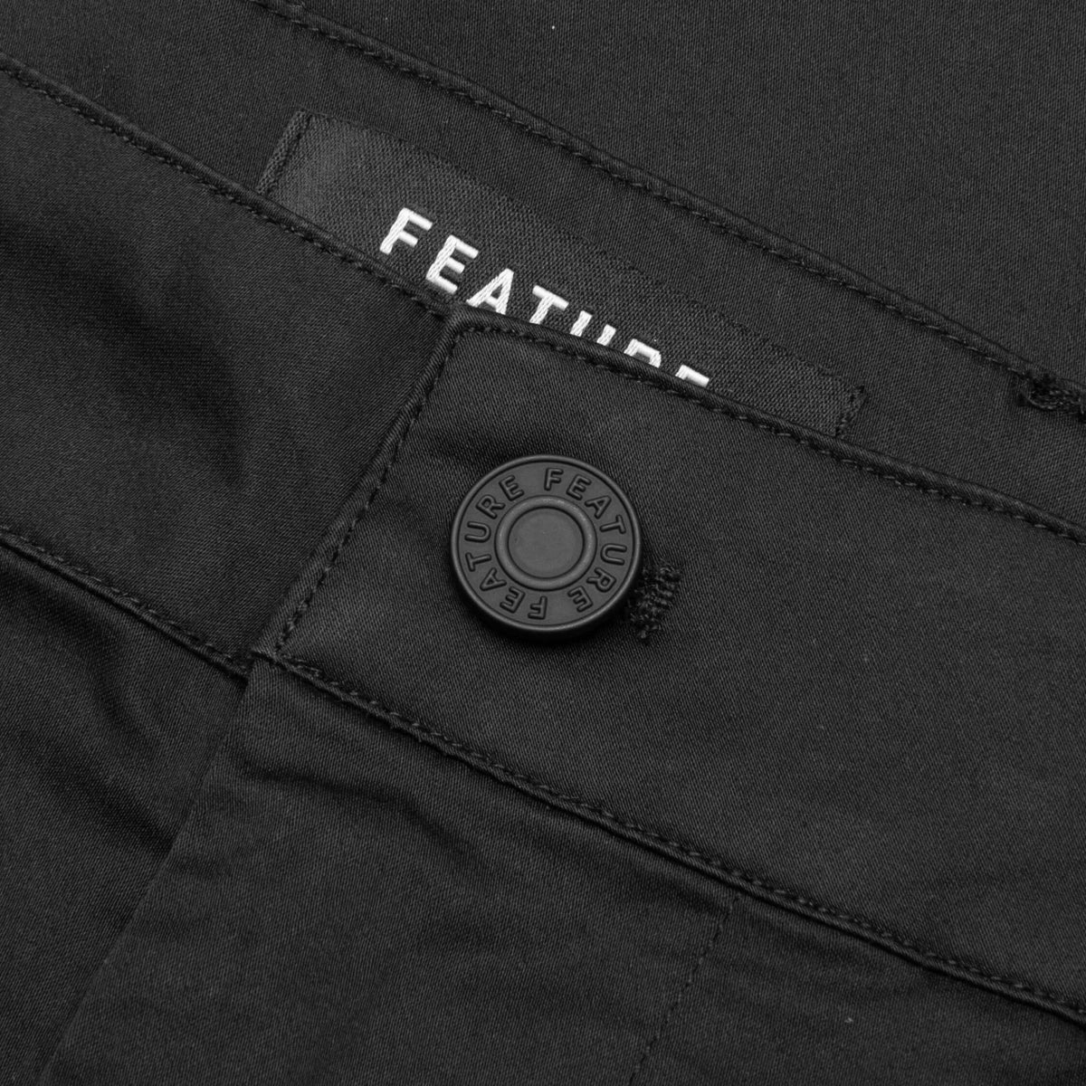 Nagle Utility Cargo Pants - Jet Black