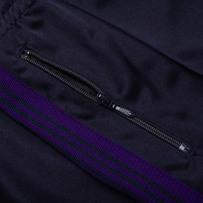 Narrow Track Pant Poly Smooth - Navy