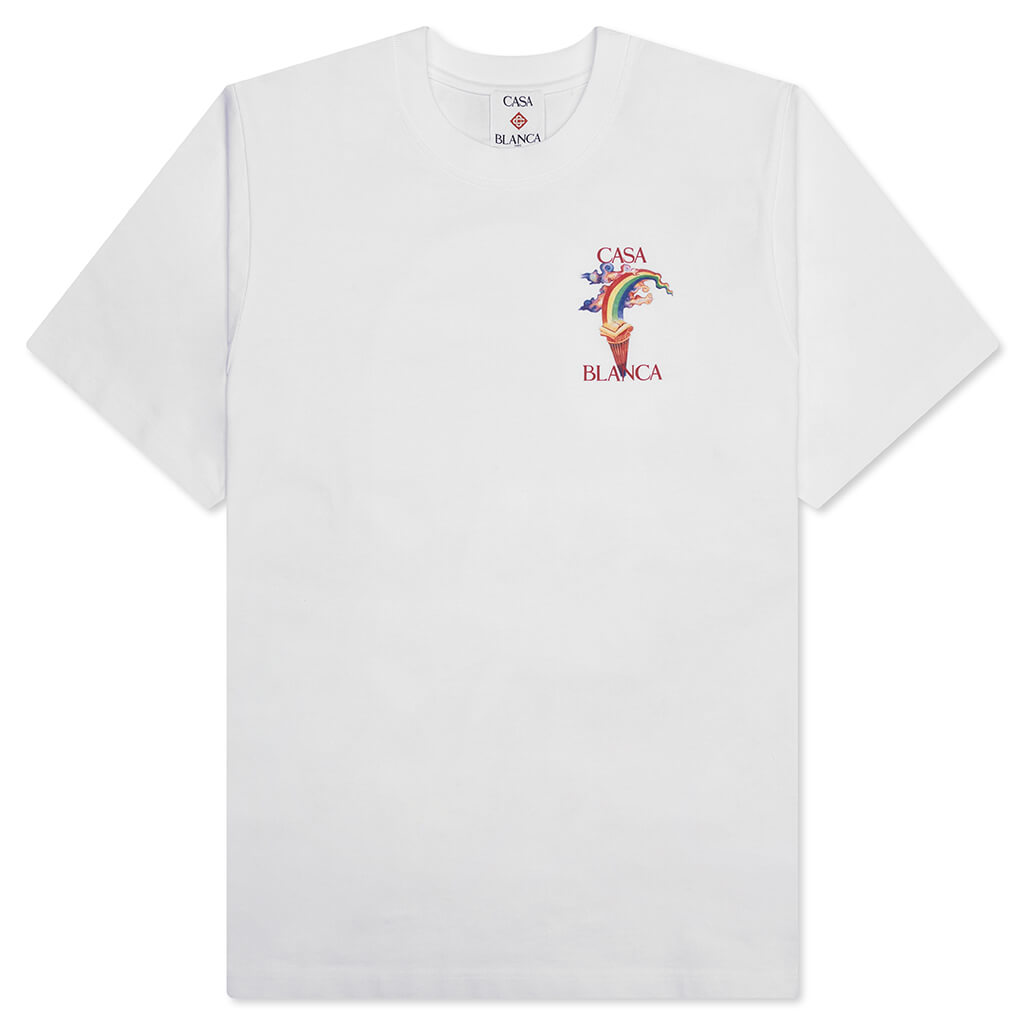 Nature Teacher Printed T-Shirt - White