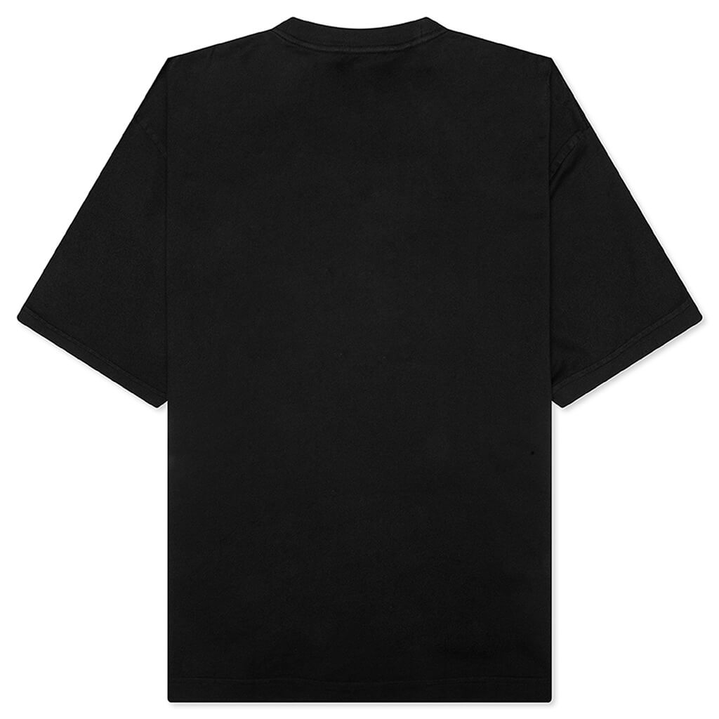 Neck Logo Tee - Black/Off-White
