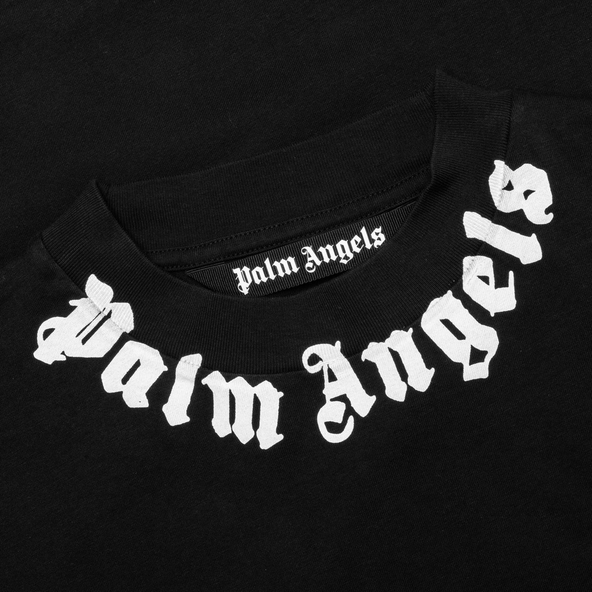 Neck Logo Tee - Black/Off-White
