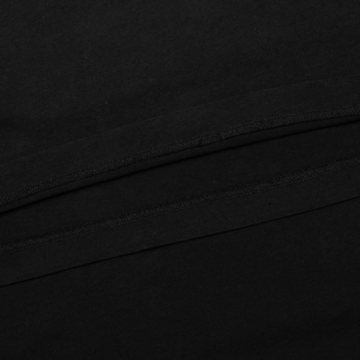 Neck Logo Tee - Black/Off-White