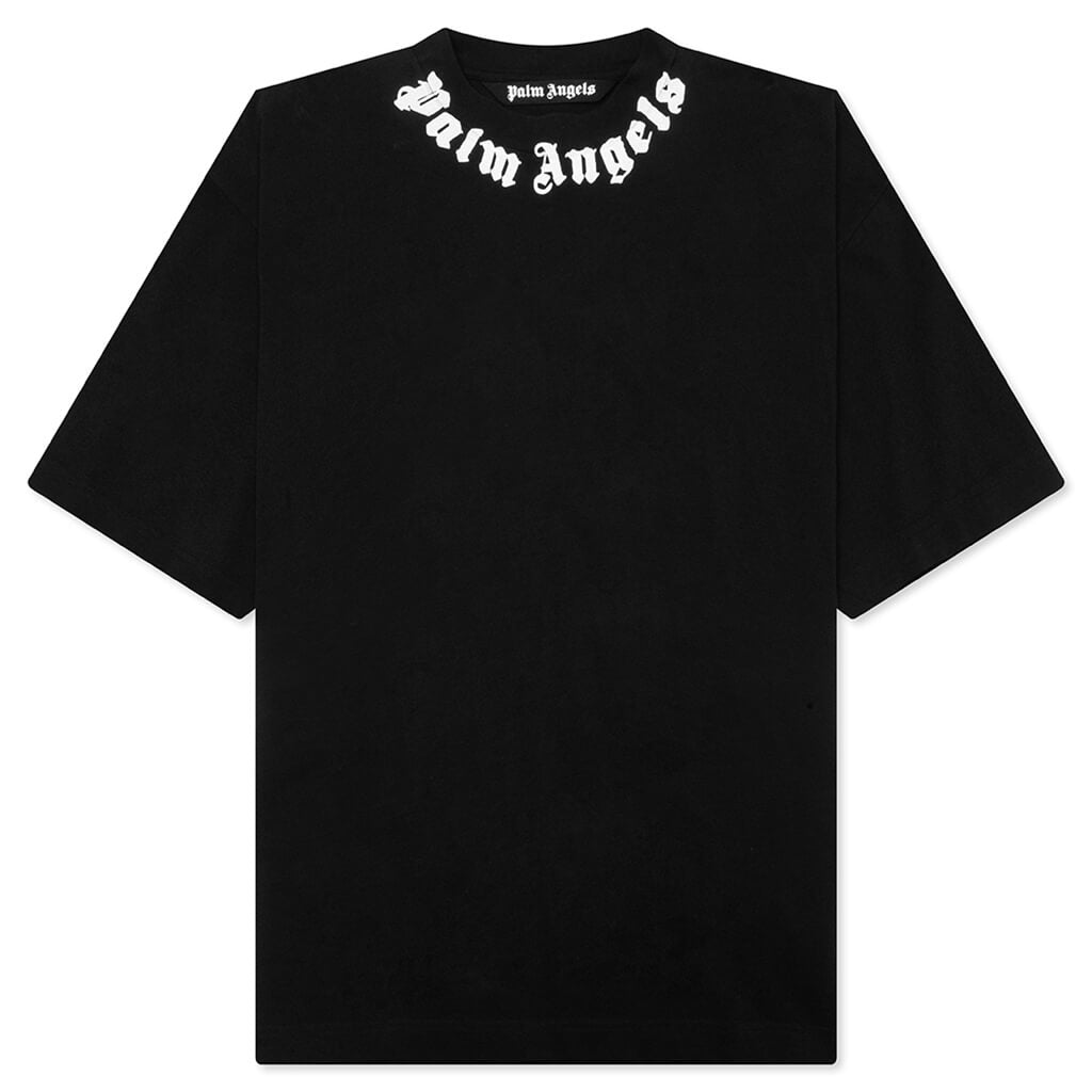 Neck Logo Tee - Black/Off-White