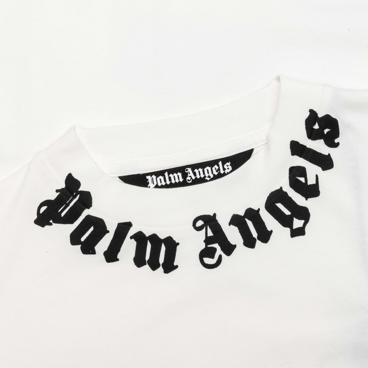 Neck Logo T-Shirt - Off-White/Black
