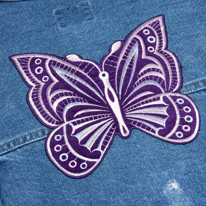 Assorted Patches Jean Jacket - Indigo