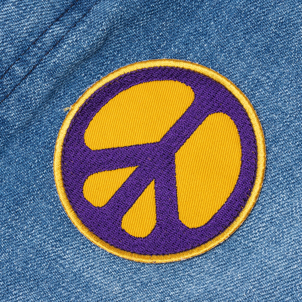Assorted Patches Slim Jean - Indigo