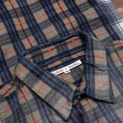 Flannel Shirt 7 Cuts Reflection Shirt - Assorted