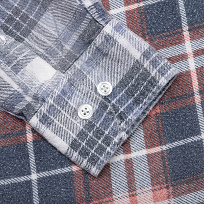 Flannel Shirt 7 Cuts Reflection Shirt - Assorted