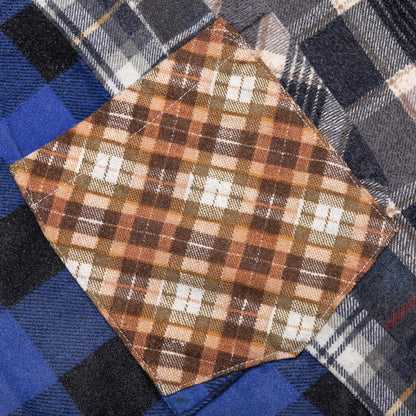 Flannel Shirt 7 Cuts Reflection Shirt - Assorted
