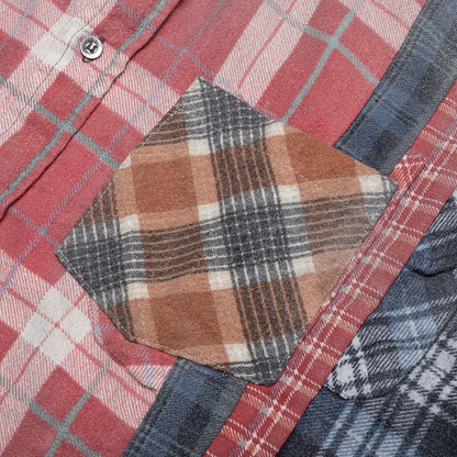 Flannel Shirt 7 Cuts Reflection Shirt - Assorted