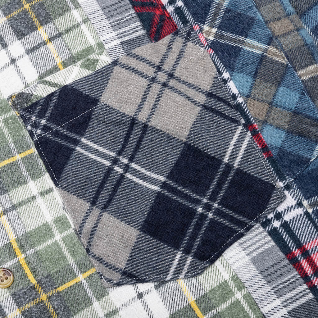 Flannel Shirt 7 Cuts Shirt - Assorted