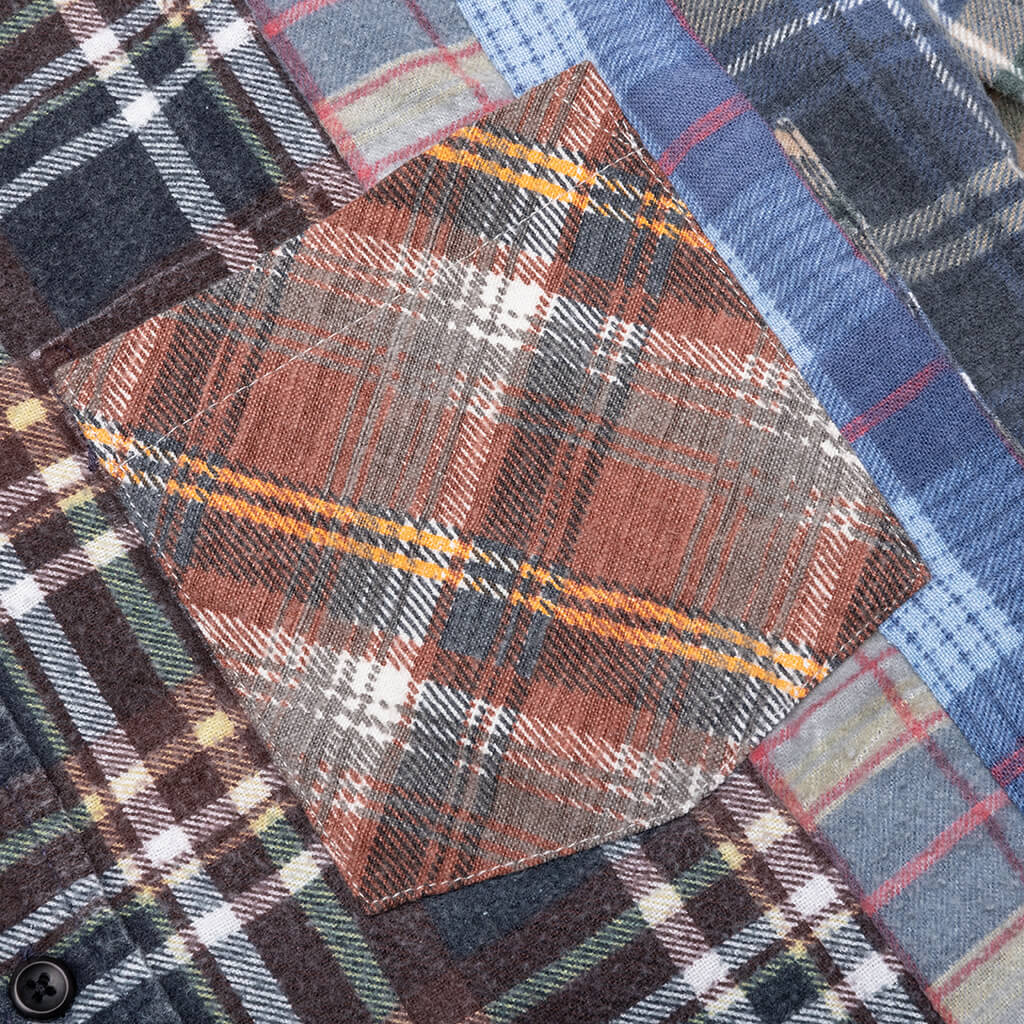 Flannel Shirt 7 Cuts Shirt - Assorted