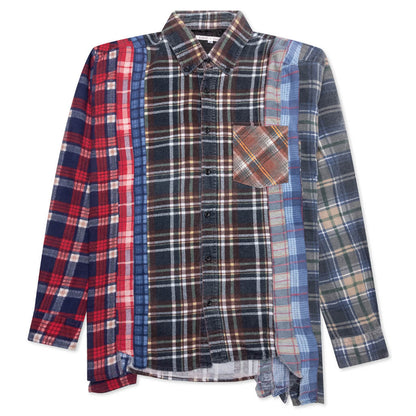 Flannel Shirt 7 Cuts Shirt - Assorted