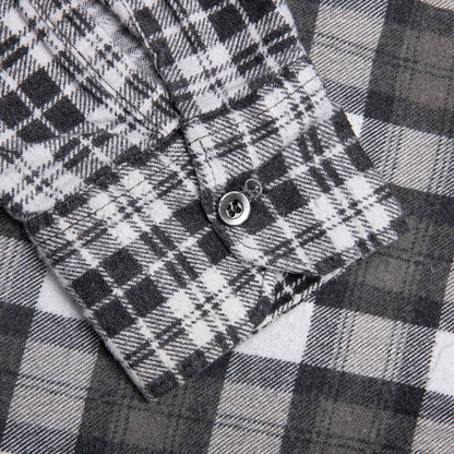 Flannel Shirt 7 Cuts Wide Reflection Shirt - Assorted