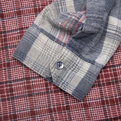 Flannel Shirt 7 Cuts Wide Reflection Shirt - Assorted