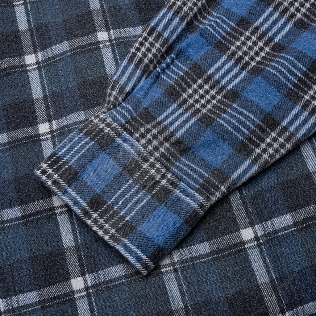 Flannel Shirt 7 Cuts Wide Reflection Shirt - Assorted