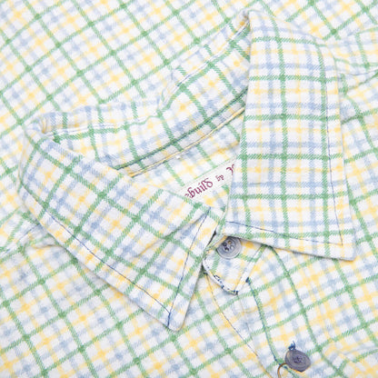 Flannel Shirt 7 Cuts Wide Shirt - Assorted