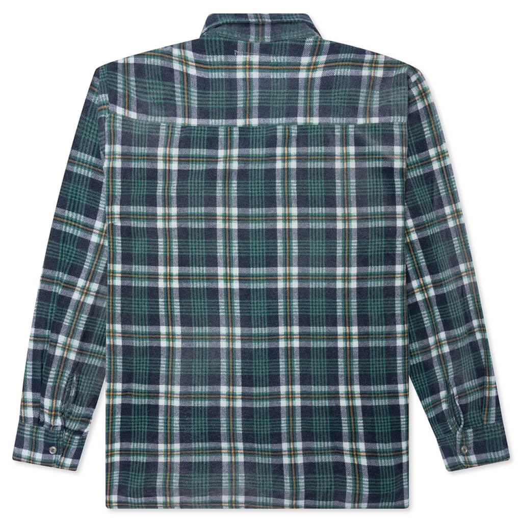 Flannel Shirt Ribbon Reflection Shirt - Assorted