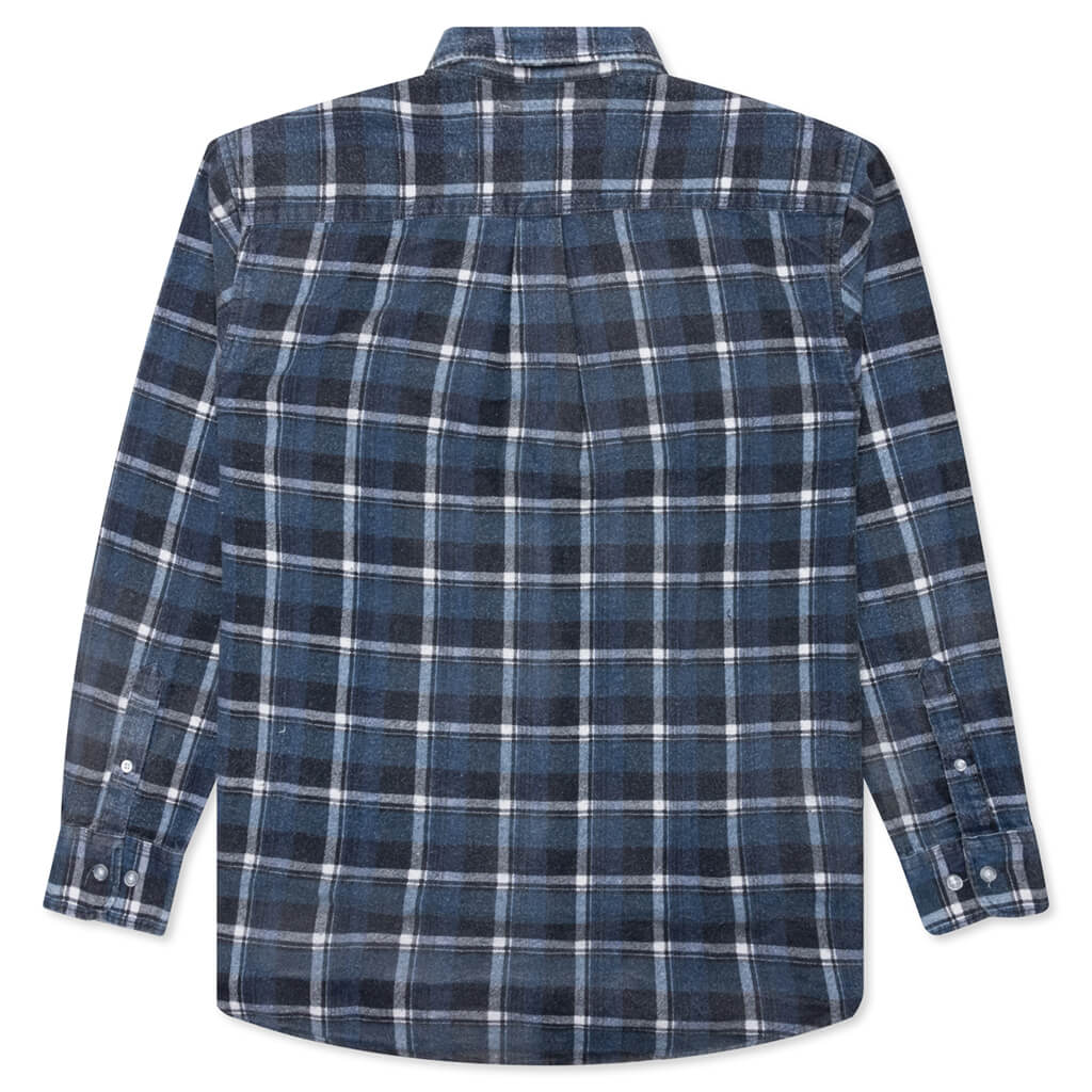 Flannel Shirt Ribbon Reflection Shirt - Assorted