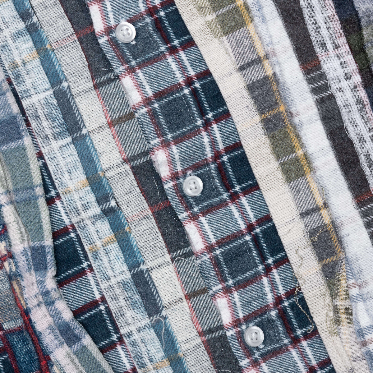 Flannel Shirt Ribbon Reflection Shirt - Assorted