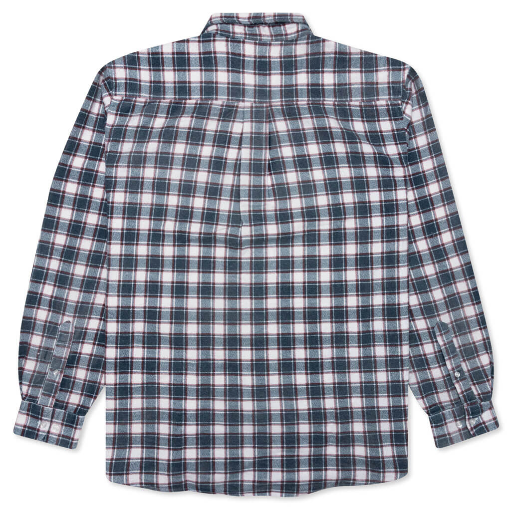 Flannel Shirt Ribbon Reflection Shirt - Assorted