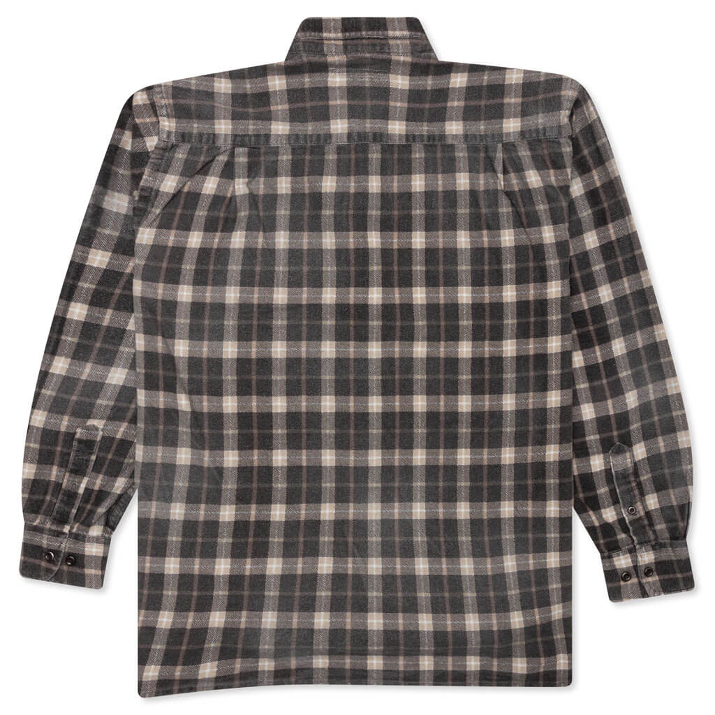Flannel Shirt Ribbon Reflection Shirt - Assorted