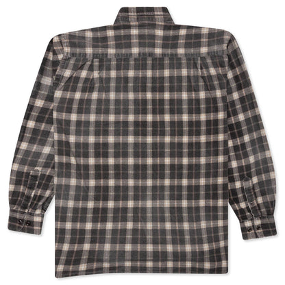 Flannel Shirt Ribbon Reflection Shirt - Assorted