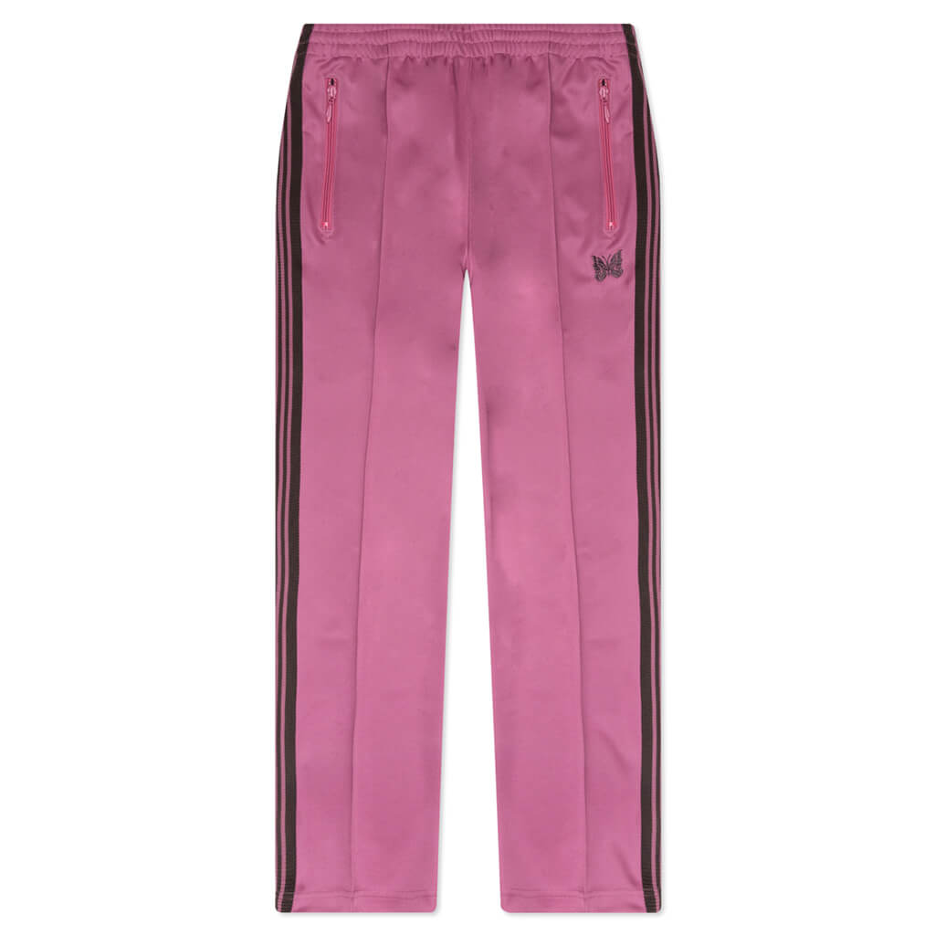 Narrow Track Pant Poly Smooth - Smoke Pink