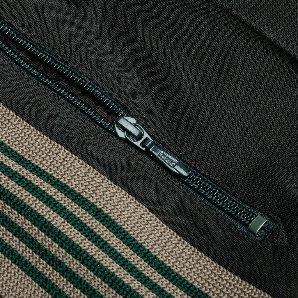 Poly Smooth Narrow Track Pant - Dark Green