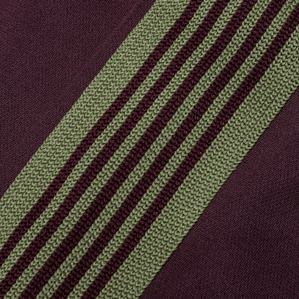 Poly Smooth Narrow Track Pant - Maroon