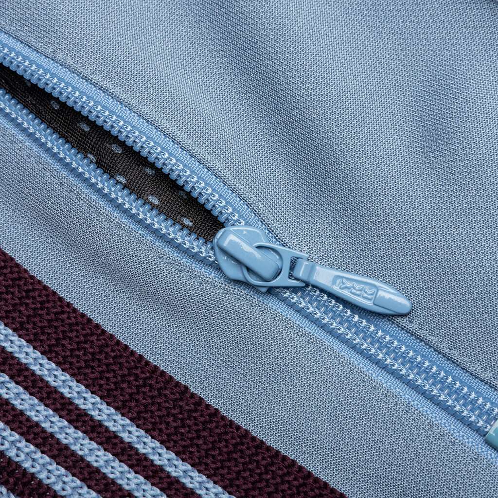 Poly Smooth Narrow Track Pant - Sax Blue