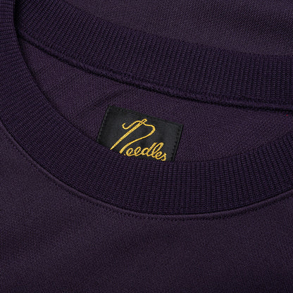 Poly Smooth Track Crew Neck Shirt - Purple